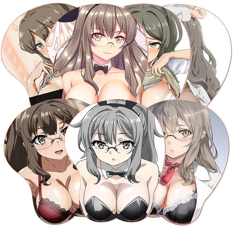 Anime Futaba Rio 3D Mouse Pad B_Bunny G_Girl S_Senpai Mousepad Silicone Titty Boobs Wrist Support MousePad Oppai Mouse Mat
Anime Futaba Rio 3D Mouse Pad B_Bunny G_Girl S_Senpai Mousepad Silicone Titty Boobs Wrist Support MousePad Oppai Mouse Mat