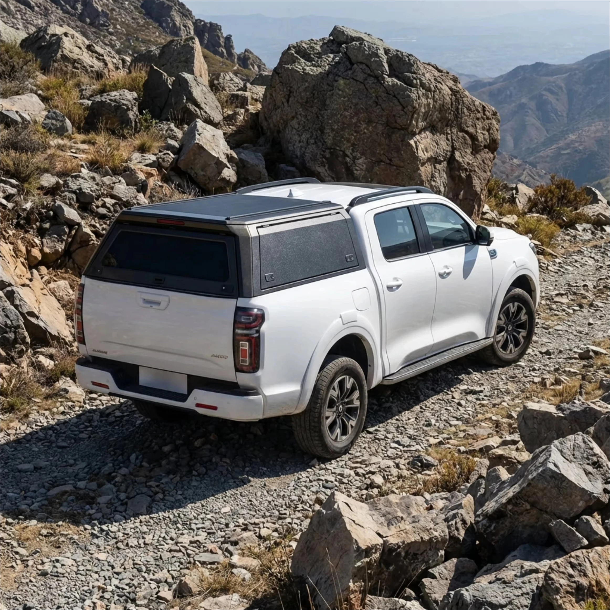 Hot Selling Aluminum Alloy Steel Truck Caps Utility Bed Cap Canopy for Truck GWM Poer 2020+ Hard Topper Off-Road Edition
Hot Selling Aluminum Alloy Steel Truck Caps Utility Bed Cap Canopy for Truck GWM Poer 2020+ Hard Topper Off-Road Edition