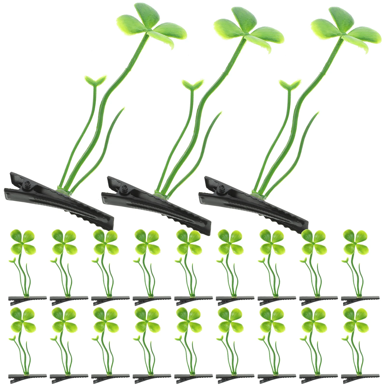 30pcs Four Clips Cute Hair Clips For Teens Grass Decorative Accessories Plant Barrettes Green Hair Teen Girls
30pcs Four Clips Cute Hair Clips For Teens Grass Decorative Accessories Plant Barrettes Green Hair Teen Girls