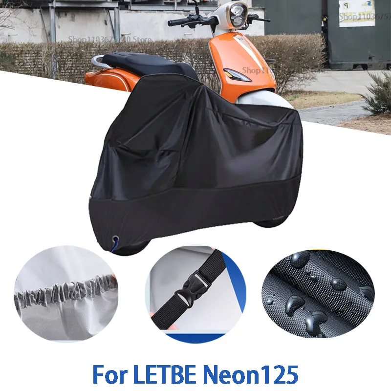 Motorcycle Full Covers For LETBE Neon125 Car Outdoors Sun Protection Dust No Ear Thickened Oxford Clothcover Accessories 
Motorcycle Full Covers For LETBE Neon125 Car Outdoors Sun Protection Dust No Ear Thickened Oxford Clothcover Accessories