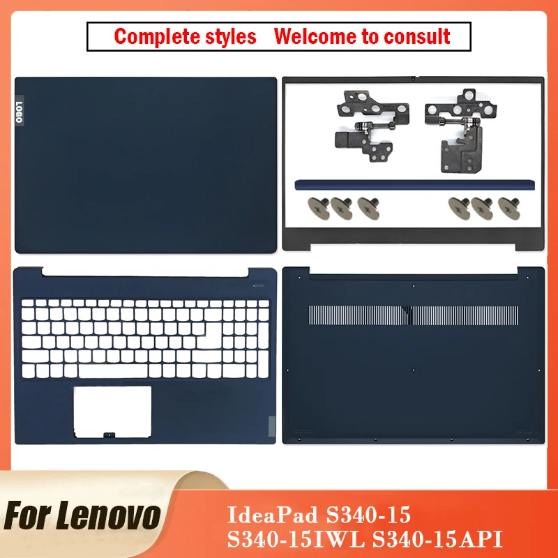 NEW For Lenovo IdeaPad S340-15 S340-15IWL S340-15API Laptop LCD Back Cover Front Bezel Hinge Cover Palmrest Bottom Case Blue
NEW For Lenovo IdeaPad S340-15 S340-15IWL S340-15API Laptop LCD Back Cover Front Bezel Hinge Cover Palmrest Bottom Case Blue