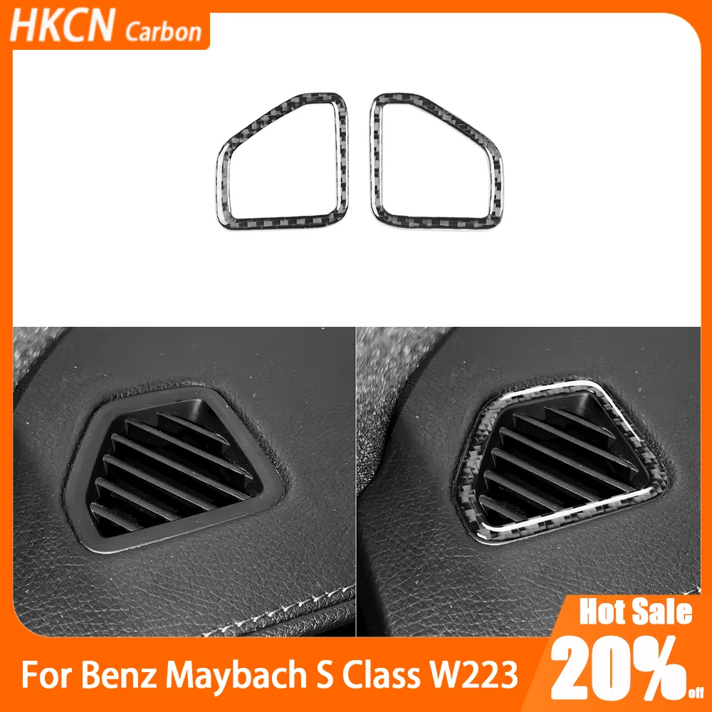 Carbon Fiber Dashboard Sides Air Vent Outlet Frame Car Accessories Interior Cover Trim Sticker For Benz Maybach S Class W223 21+
Carbon Fiber Dashboard Sides Air Vent Outlet Frame Car Accessories Interior Cover Trim Sticker For Benz Maybach S Class W223 21+