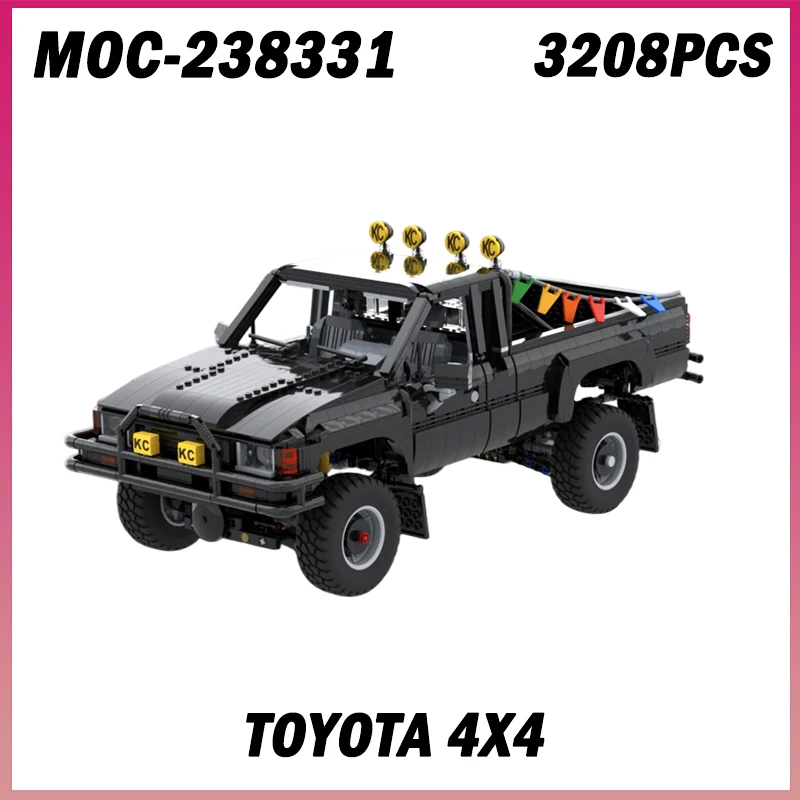 3208 шт. MOC-238331 4x4 SR5 Xtracab пикап модель автомобиля строительный блок кирпич мальчик сборка креативная игрушка подарок на Рождество и день рождения
3208 шт. MOC-238331 4x4 SR5 Xtracab пикап модель автомобиля строительный блок кирпич мальчик сборка креативная игрушка подарок на Рождество и день рождения