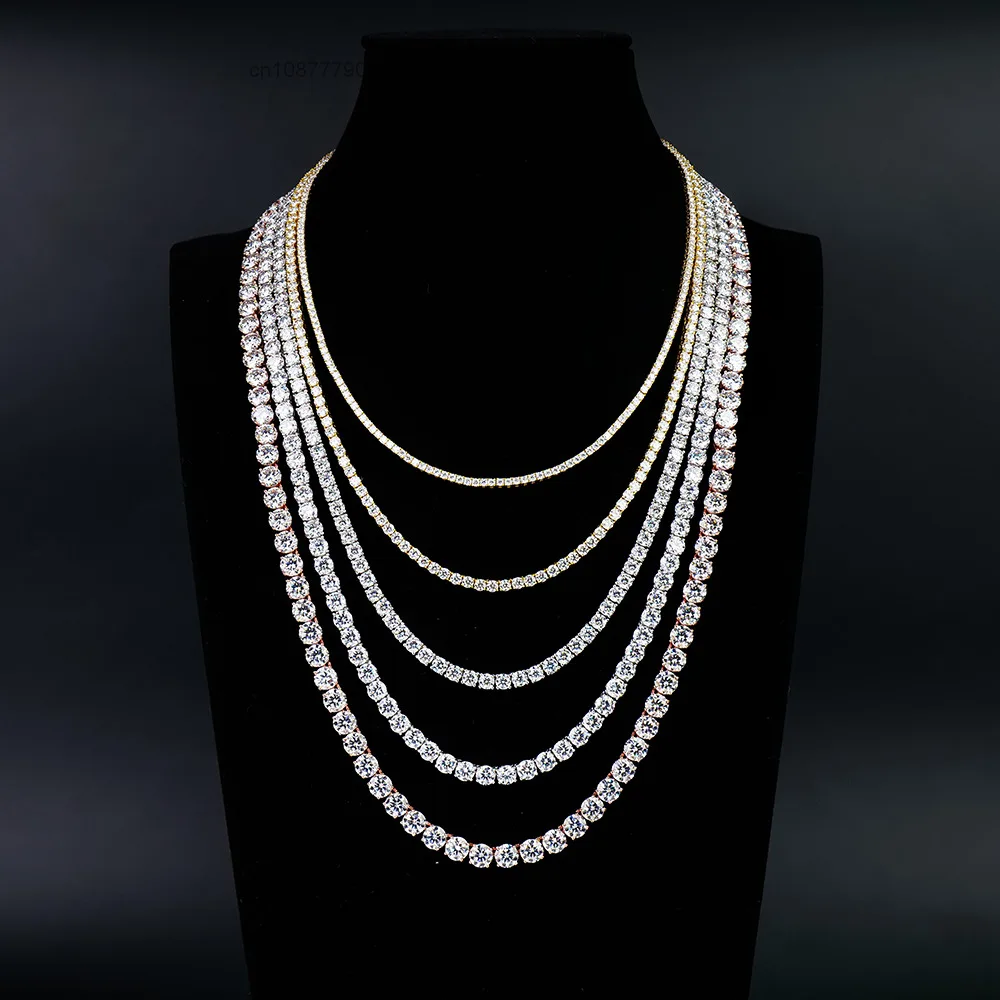 Ожерелье S925 с муассанитом на заказ, ювелирные изделия Gra, стерлинговое серебро 925 пробы, Vvs, теннис, выращенный в лаборатории бриллиант, муассанит, Nec
Ожерелье S925 с муассанитом на заказ, ювелирные изделия Gra, стерлинговое серебро 925 пробы, Vvs, теннис, выращенный в лаборатории бриллиант, муассанит, Nec