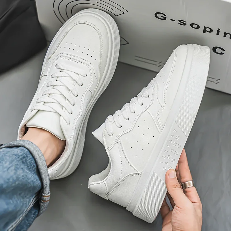 Fashion Mens Casual Shoes White Classic Platform Men Walking Sneakers Breathable Sport Shoes Lightweight Versatile Running Shoes
Fashion Mens Casual Shoes White Classic Platform Men Walking Sneakers Breathable Sport Shoes Lightweight Versatile Running Shoes