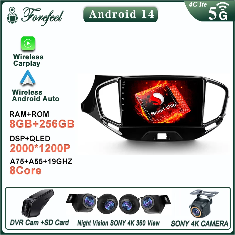 Android 14 Carplay Car Radio For LADA Vesta Cross Sport 2015 - 2022 Multimedia Navigation Stereo GPS Monitor Screen Player Auto
Android 14 Carplay Car Radio For LADA Vesta Cross Sport 2015 - 2022 Multimedia Navigation Stereo GPS Monitor Screen Player Auto