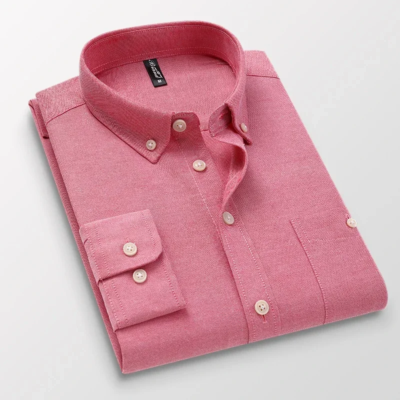 Autumn Formal Button Up Shirt Men 2024 Long Sleeve Turn-down Collar Solid Color Business Dress Shirt Men Plus Size 5XL
Autumn Formal Button Up Shirt Men 2024 Long Sleeve Turn-down Collar Solid Color Business Dress Shirt Men Plus Size 5XL