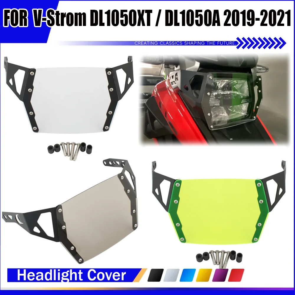 Motorcycle Front Headlight Fairing Guard Protector Cover For Suzuki V-Strom 1050 DL1050XT DL1050A 2019 2020 2021
Motorcycle Front Headlight Fairing Guard Protector Cover For Suzuki V-Strom 1050 DL1050XT DL1050A 2019 2020 2021