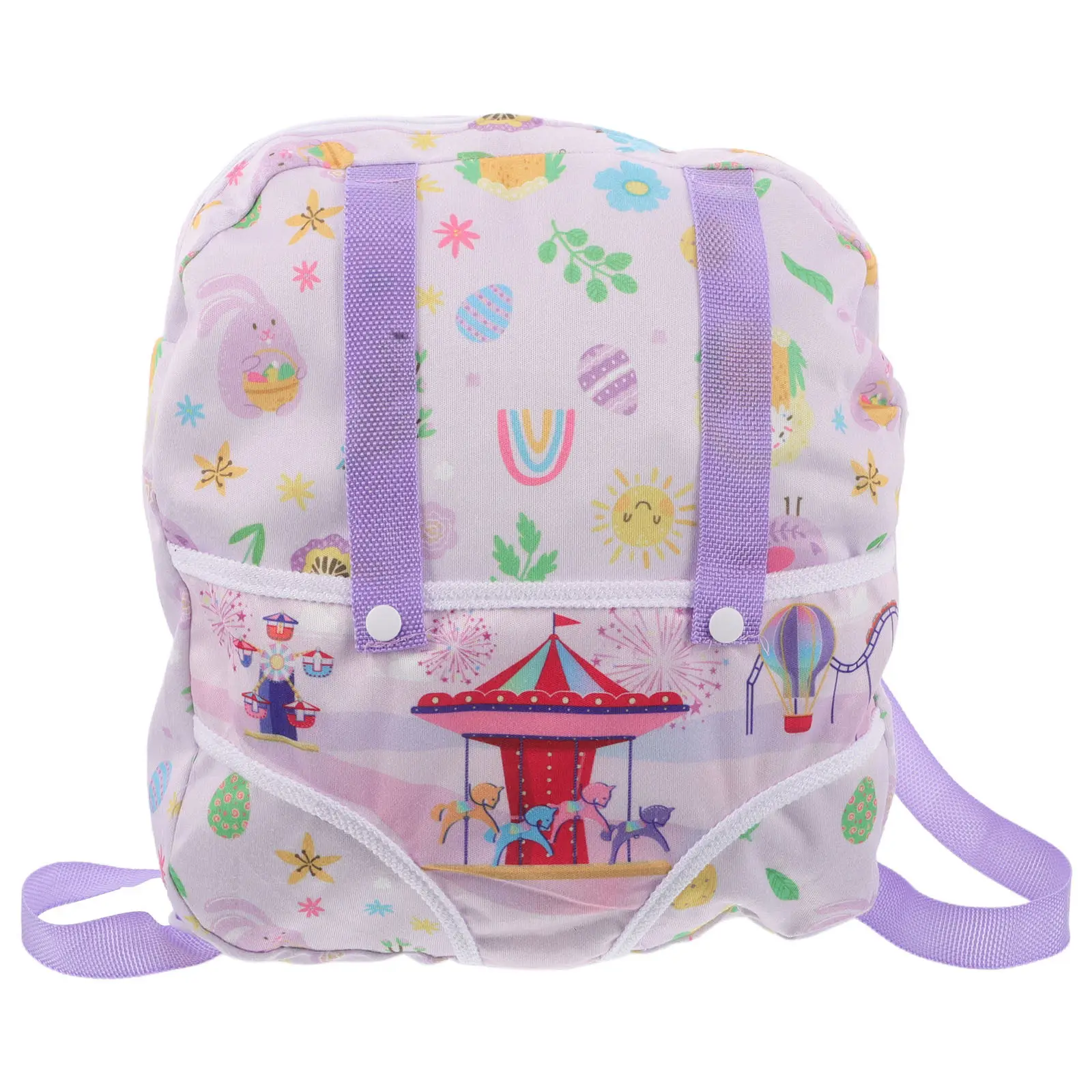 Lightweight Kids Backpack Adjustable Shoulder Straps Cute Dollhouse Theme Organizer for Mini Accessories Clothes Storage Play
Lightweight Kids Backpack Adjustable Shoulder Straps Cute Dollhouse Theme Organizer for Mini Accessories Clothes Storage Play