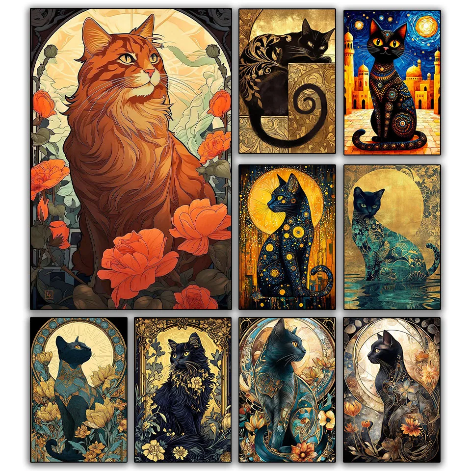 DIY Diamond Painting Art 5D Square round Diamond Mosaic cat Diamond Embroidery Cross-Stitch kit for Adult Home wall Decoration
DIY Diamond Painting Art 5D Square round Diamond Mosaic cat Diamond Embroidery Cross-Stitch kit for Adult Home wall Decoration