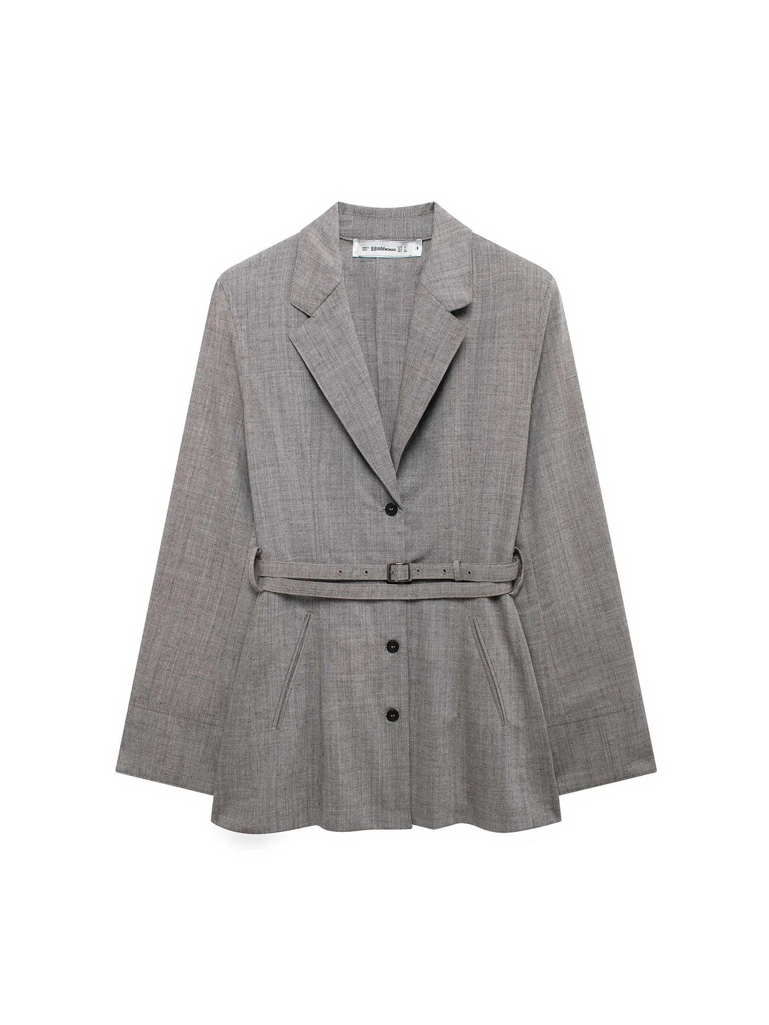 Women's Grey Blazer Coat Female Fashion Vintage Harajuku OL Style Long Sleeve Suit Jacket with Belt Outerwear Top 2000s Clothes
Women's Grey Blazer Coat Female Fashion Vintage Harajuku OL Style Long Sleeve Suit Jacket with Belt Outerwear Top 2000s Clothes