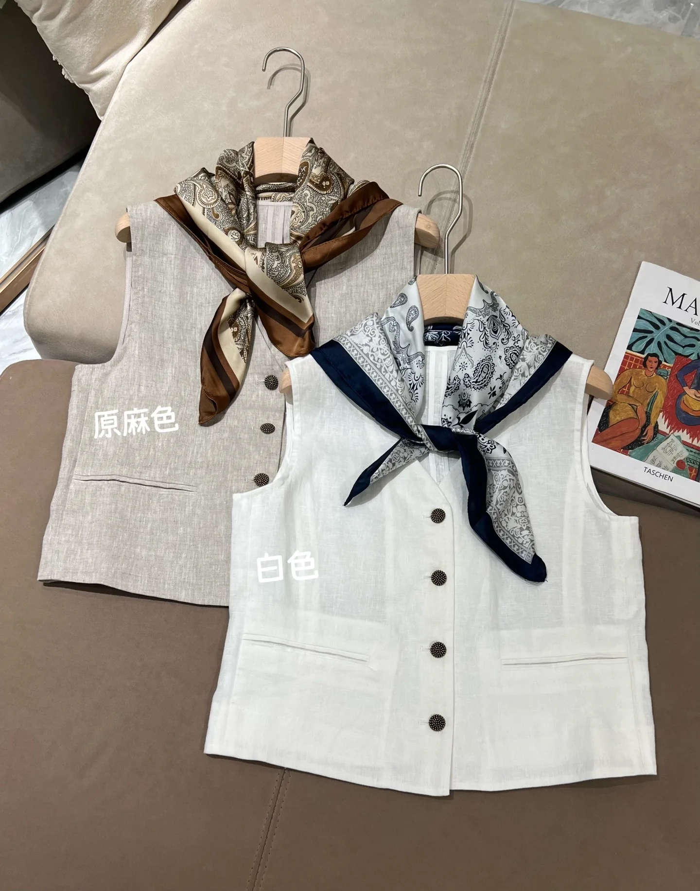 2026 Spring/Summer New Arrivals: High-Quality, Stylish, and Casual Linen Vest + Women's Wide-Leg Linen Trousers
2026 Spring/Summer New Arrivals: High-Quality, Stylish, and Casual Linen Vest + Women's Wide-Leg Linen Trousers