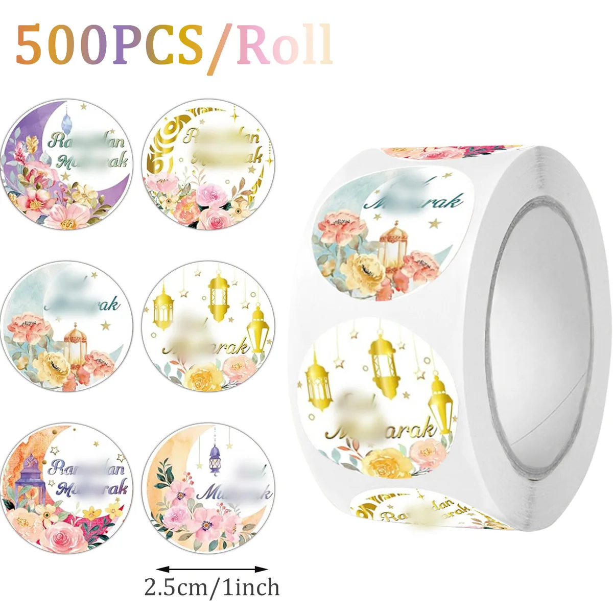 500 Pcs/Roll Self-Adhesive Floral Stickers, Holiday Party & Baking Sealing Labels, DIY Craft Food Stickers
500 Pcs/Roll Self-Adhesive Floral Stickers, Holiday Party & Baking Sealing Labels, DIY Craft Food Stickers