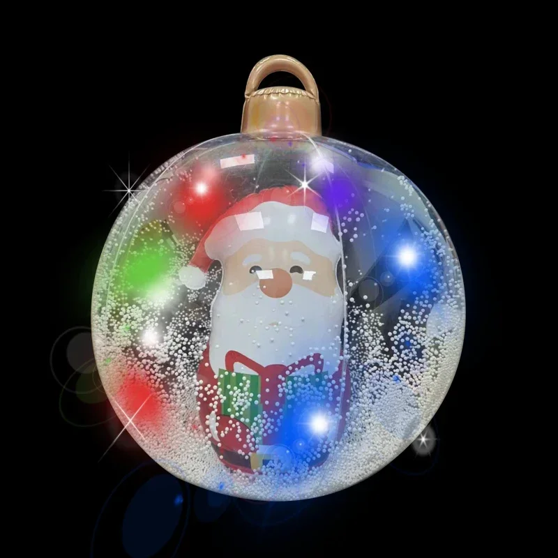 60CM With Lights Giant Christmas PVC Inflatable Decorated Ball Made PVC Christmas Tree Indoor outdoor Decoration Toy Ball Gift
60CM With Lights Giant Christmas PVC Inflatable Decorated Ball Made PVC Christmas Tree Indoor outdoor Decoration Toy Ball Gift