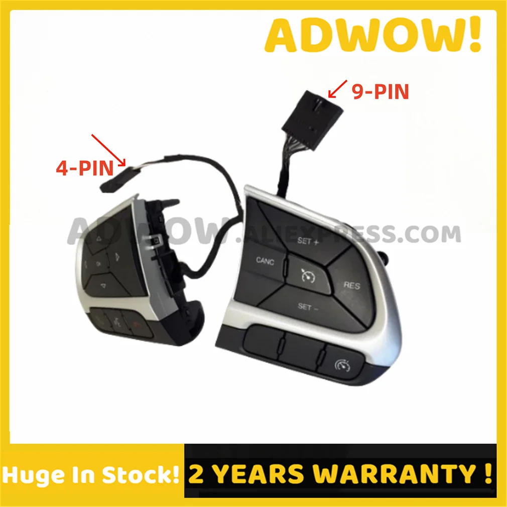 New Multifunctional high configuration steering wheel switch is suitable 53220771 53220778 For JEEP Compass 1.4L 2017 103kW RHD
New Multifunctional high configuration steering wheel switch is suitable 53220771 53220778 For JEEP Compass 1.4L 2017 103kW RHD