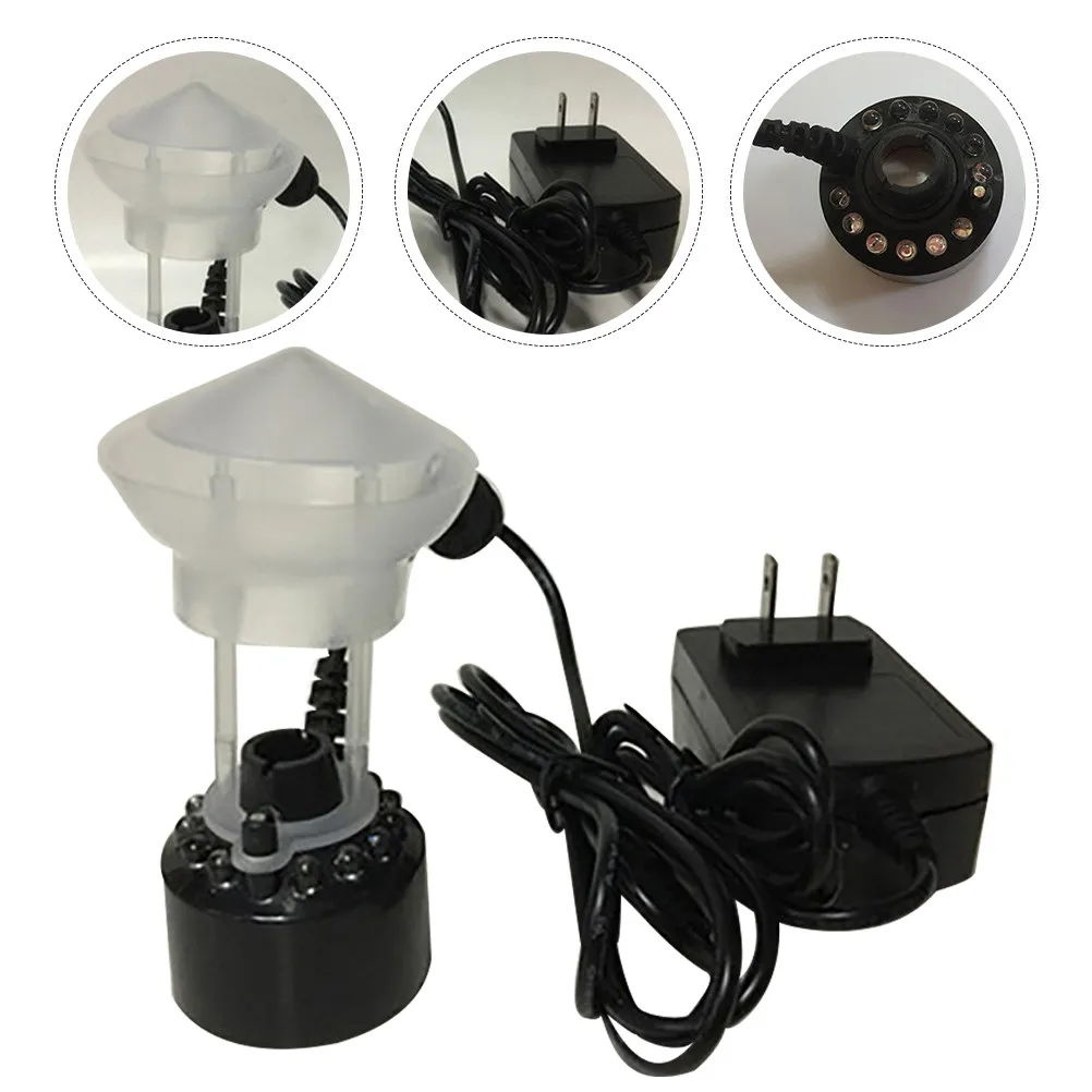 Mini Fog Machine Pond Fogger LED Colorful Light Indoor Outdoor Fountain Humidifier Mist Maker Multi-Functional Aquarium
Mini Fog Machine Pond Fogger LED Colorful Light Indoor Outdoor Fountain Humidifier Mist Maker Multi-Functional Aquarium