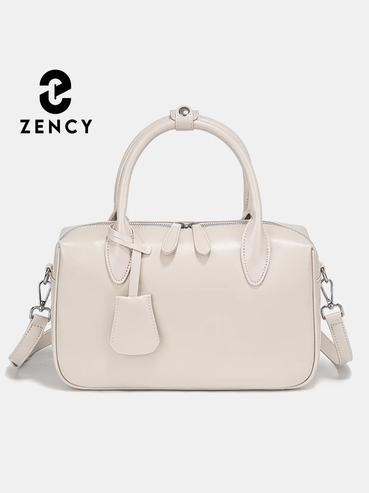 Женская сумка через плечо Zency из натуральной кожи, большая вместительная сумка через плечо, трендовая сумка Boston 2025, сумка из масляного воска с верхней ручкой, сумка Summe
Женская сумка через плечо Zency из натуральной кожи, большая вместительная сумка через плечо, трендовая сумка Boston 2025, сумка из масляного воска с верхней ручкой, сумка Summe