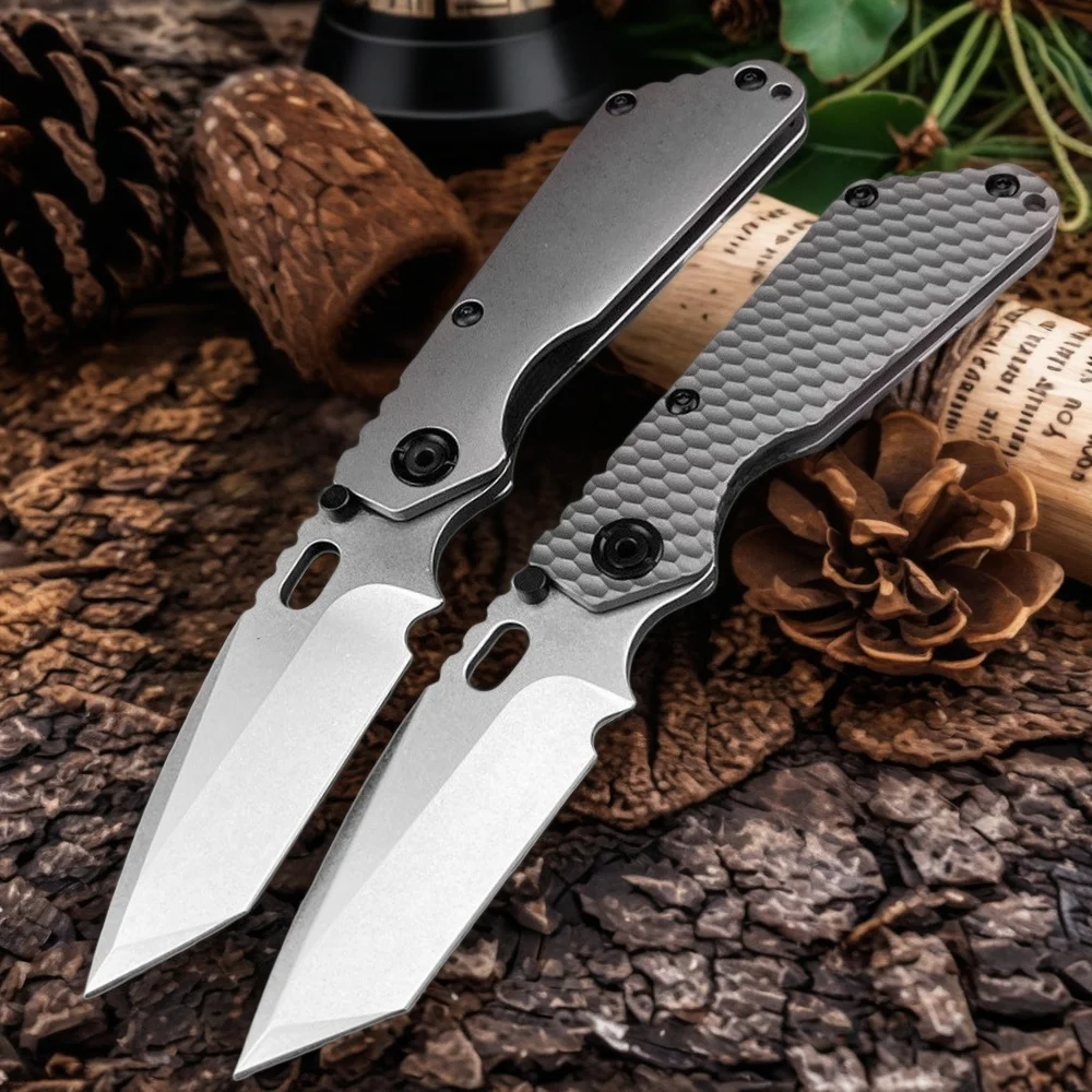 High-Quality Outdoor EDC Folding Knife with D2 Blade and TC4 Titanium Handle Camping Self-Defense Tactical Hunting Durable Tool
High-Quality Outdoor EDC Folding Knife with D2 Blade and TC4 Titanium Handle Camping Self-Defense Tactical Hunting Durable Tool
