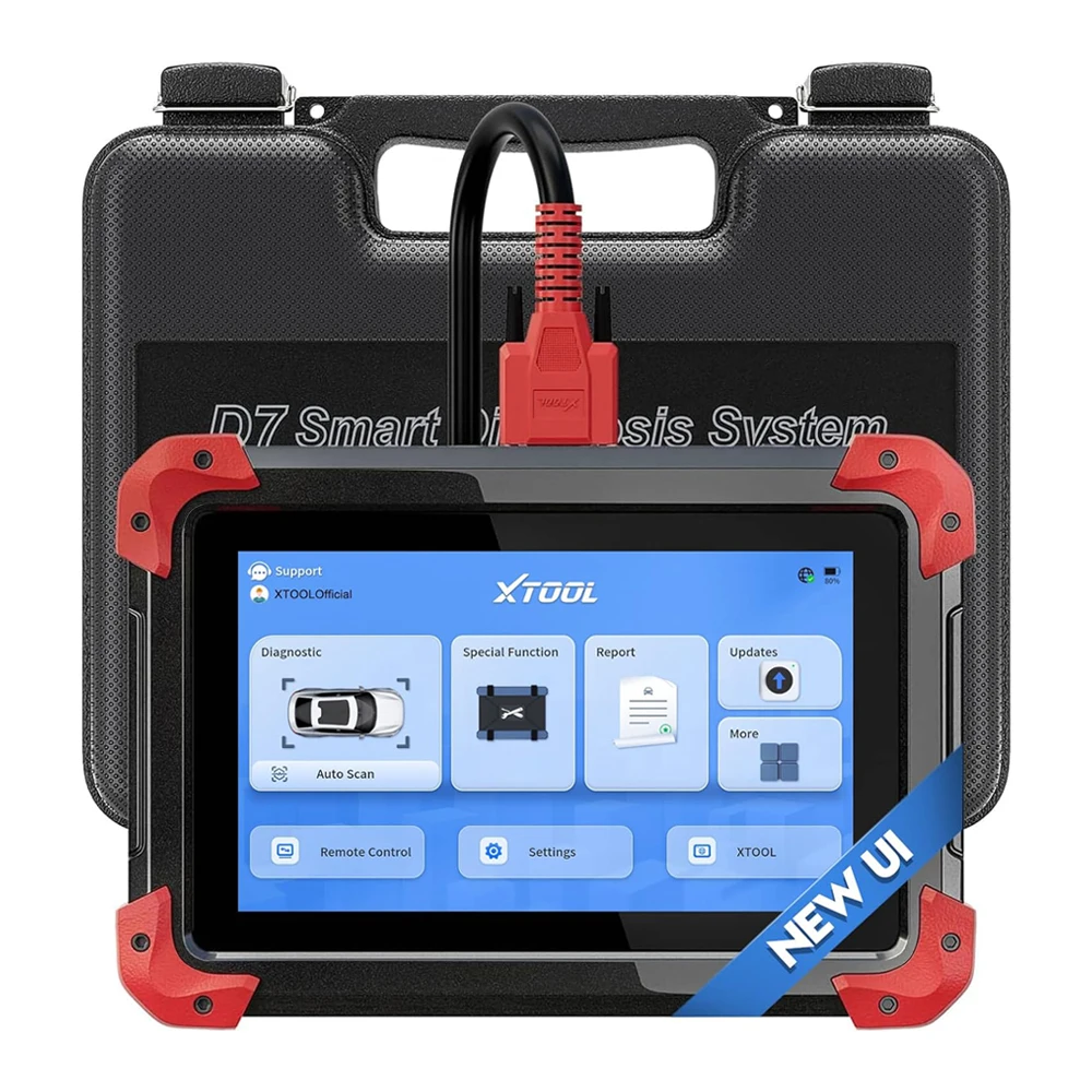 OBD-сканер, D7 V2.0 OBD2 Полная система Активный тест Инструменты для диагностики транспортных средств Машина для программирования ключей для автомобилей с 36+ функциями
OBD-сканер, D7 V2.0 OBD2 Полная система Активный тест Инструменты для диагностики транспортных средств Машина для программирования ключей для автомобилей с 36+ функциями