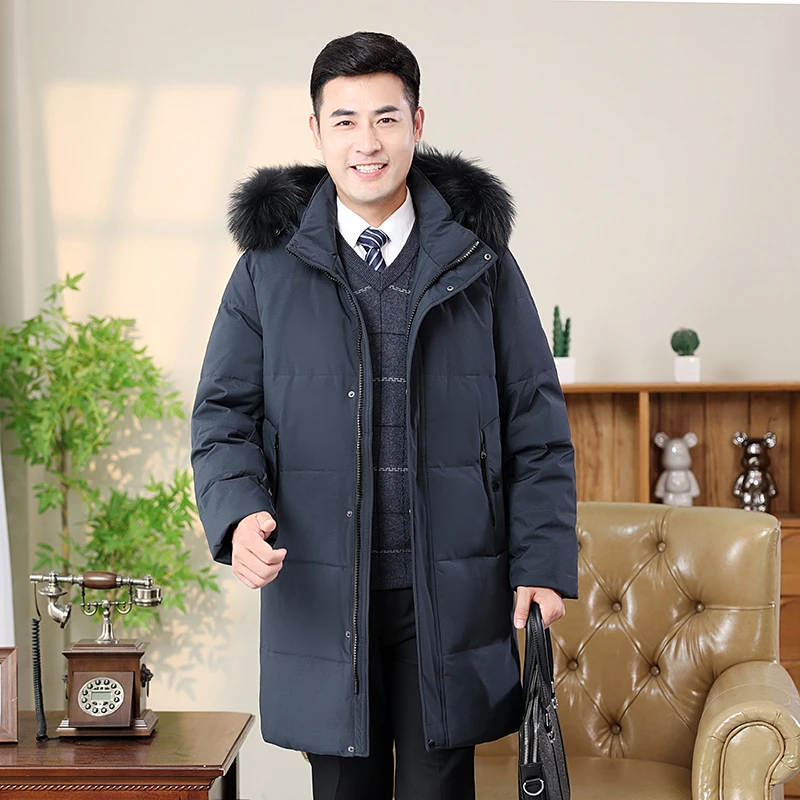 2025 New Long Over-Knee down Jaet Coat Youth Faion Thiened Workwear Korean Sle Polyester Fiber White Du down
2025 New Long Over-Knee down Jaet Coat Youth Faion Thiened Workwear Korean Sle Polyester Fiber White Du down