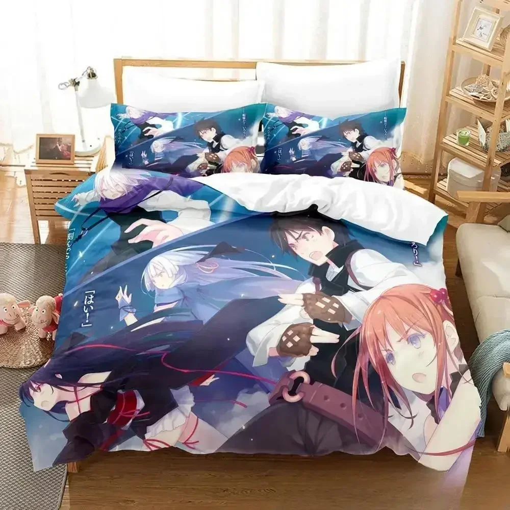 New Anime Unbreakable Machine-Doll Bedding Set Duvet Cover Bed Set Quilt Cover Pillowcase Comforter king Queen Size Boys Adult
New Anime Unbreakable Machine-Doll Bedding Set Duvet Cover Bed Set Quilt Cover Pillowcase Comforter king Queen Size Boys Adult