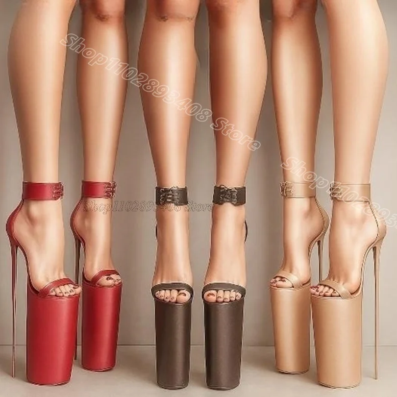 Red Lace up Platform Sandals Open Toe Cover Heels Stiletto British Style Summer Women Fashion Dance Shoes Zapatos Para Mujere
Red Lace up Platform Sandals Open Toe Cover Heels Stiletto British Style Summer Women Fashion Dance Shoes Zapatos Para Mujere