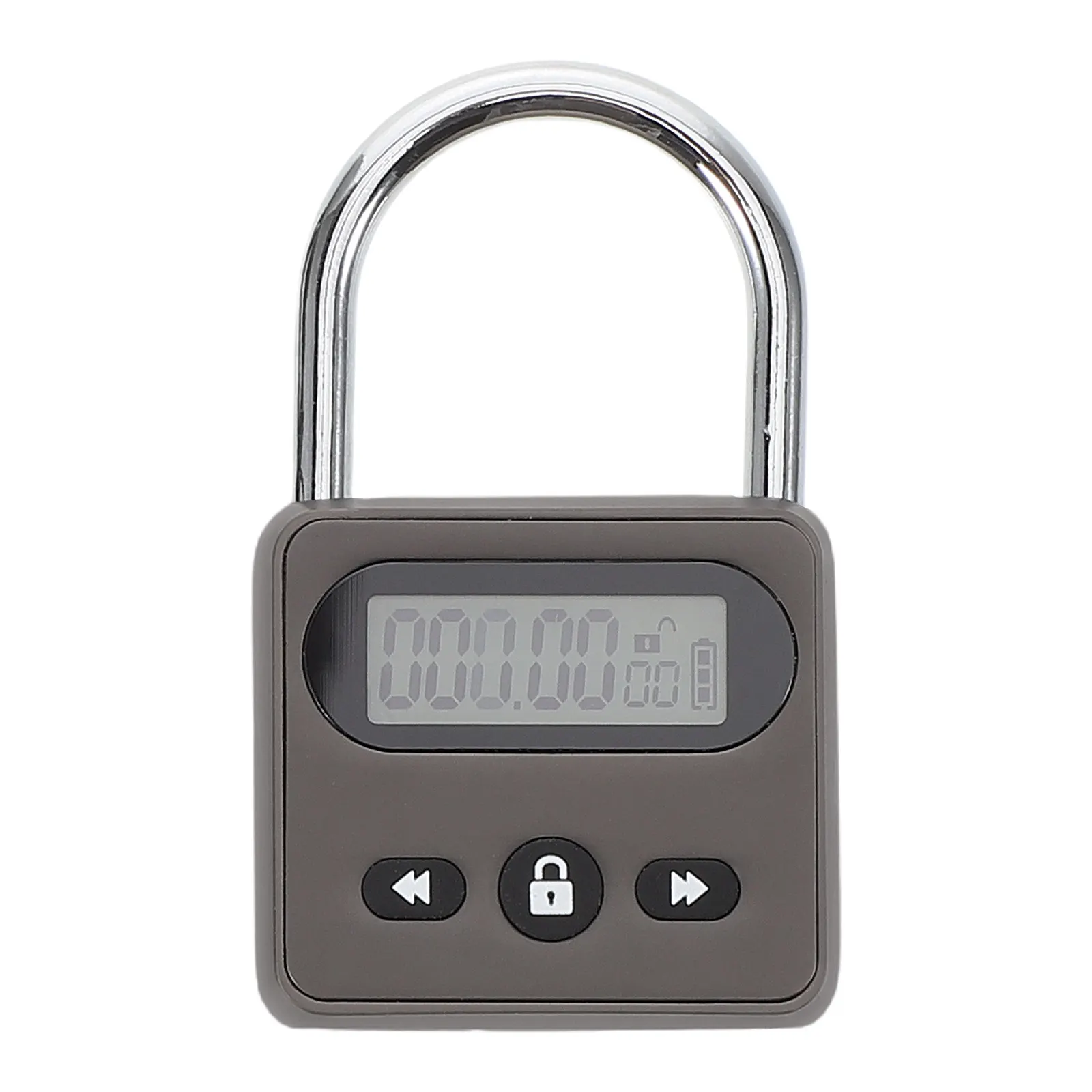 Metal Timer Lock Electronic Time Padlock USB Rechargeable Zinc Alloy Multi-Function Timer Lock for Study Focus Exam
Metal Timer Lock Electronic Time Padlock USB Rechargeable Zinc Alloy Multi-Function Timer Lock for Study Focus Exam
