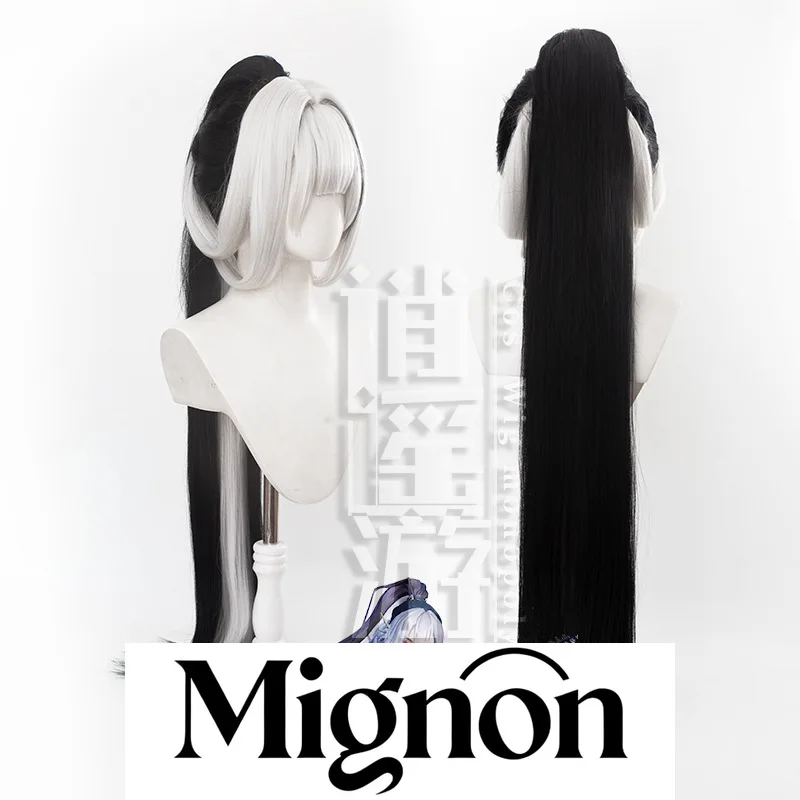 Черно-белый полосатый древний стиль с высоким хвостом, парик для косплея, подарок на Хэллоуин
Черно-белый полосатый древний стиль с высоким хвостом, парик для косплея, подарок на Хэллоуин