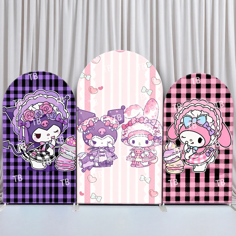 Sanrio Kuromi My Melody Plaid Sweet Style Arch Backdrop Cover Lovely Festive Scene For Kids Birthday Baby Shower Photo Booth
Sanrio Kuromi My Melody Plaid Sweet Style Arch Backdrop Cover Lovely Festive Scene For Kids Birthday Baby Shower Photo Booth