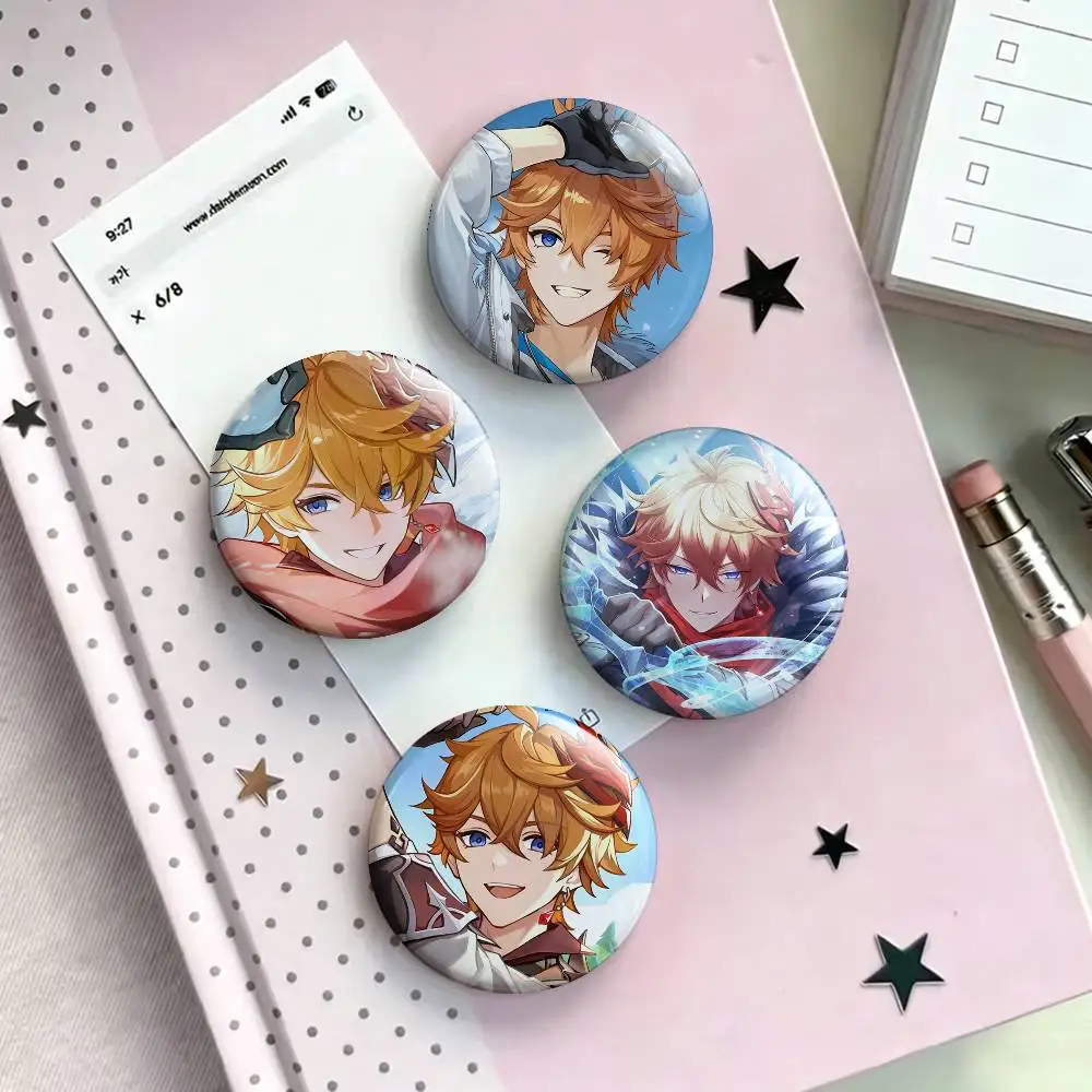 G-Genshin I-Impact T-Tartaglia Badges 25 32 44 58 75 mm Round Fans Collect Friends Gifts Brooch Souvenir
G-Genshin I-Impact T-Tartaglia Badges 25 32 44 58 75 mm Round Fans Collect Friends Gifts Brooch Souvenir