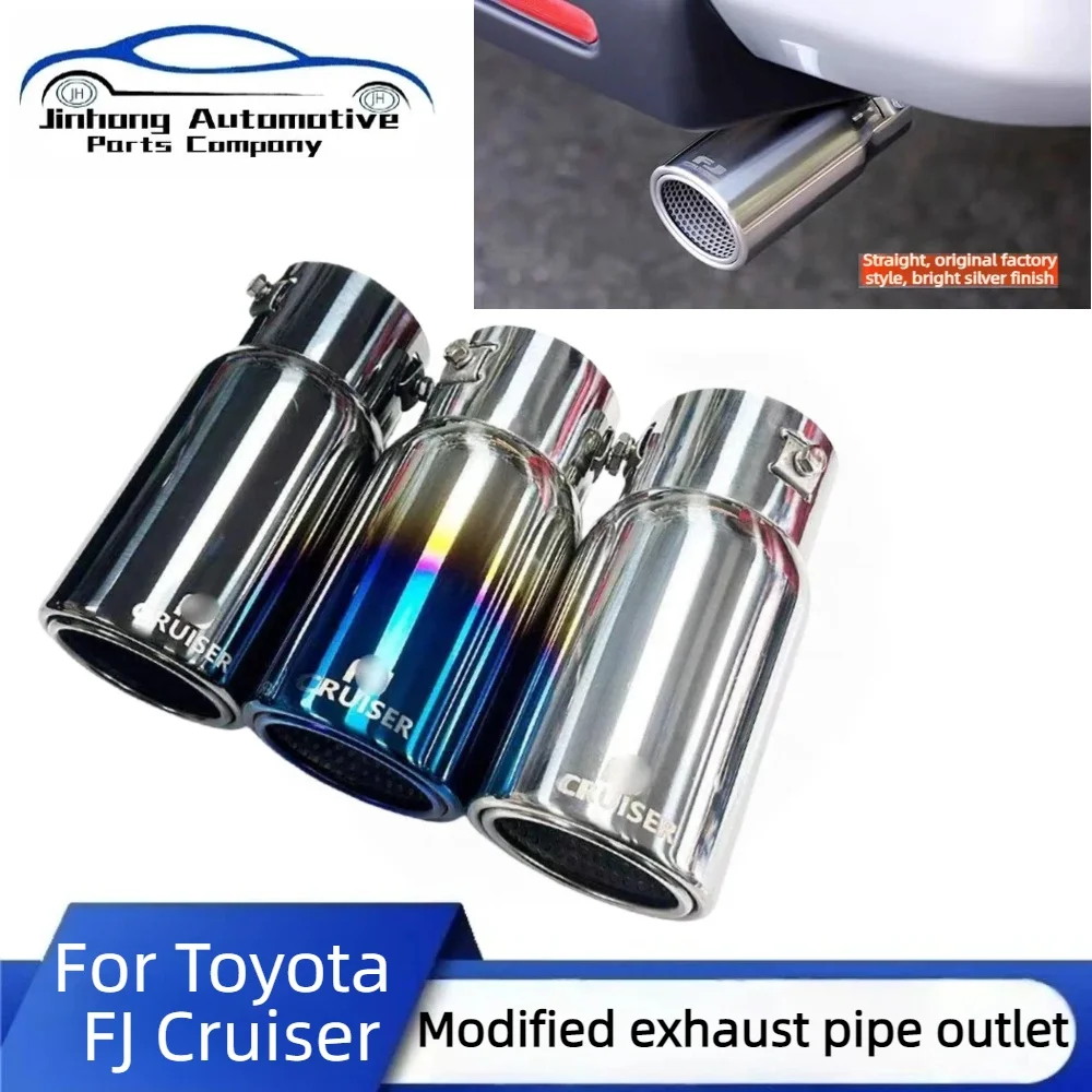 Exhaust tailpipe trim custom-engineered 2007-2022 for Toyota FJ Cruiser models Exclusive personalized rear exhaust end accents
Exhaust tailpipe trim custom-engineered 2007-2022 for Toyota FJ Cruiser models Exclusive personalized rear exhaust end accents