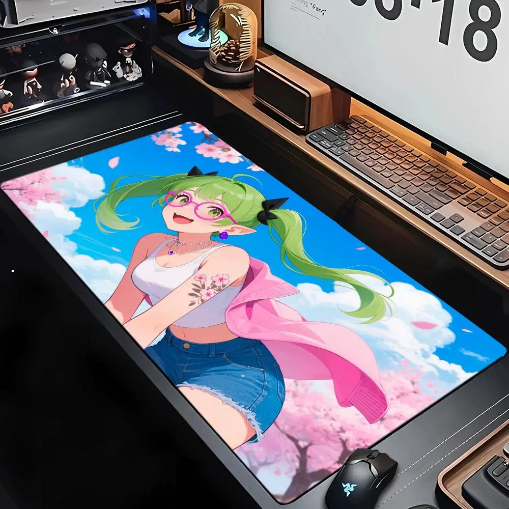 Girl under the cherry blossoms Mouse Pad Desk Mat Gaming mat gamer pc accessories rubber anti-slip keypad expansion mousepad
Girl under the cherry blossoms Mouse Pad Desk Mat Gaming mat gamer pc accessories rubber anti-slip keypad expansion mousepad