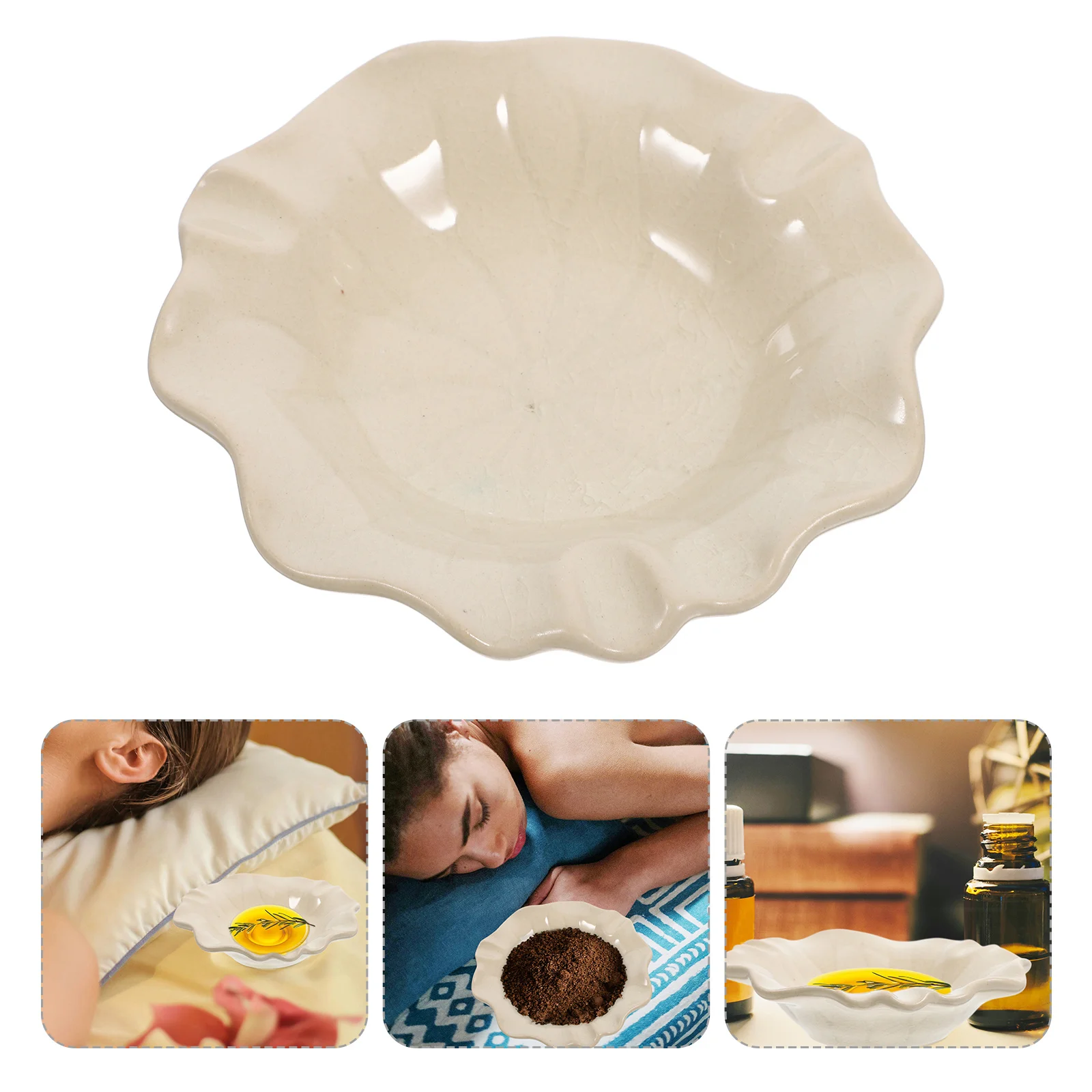 Ceramic Essential Oil Plate Aromatherapy Tray Facial Mask Holder Essential Oil Bottle Tray Spa Mixing Bowl Aromatherapy Bowl
Ceramic Essential Oil Plate Aromatherapy Tray Facial Mask Holder Essential Oil Bottle Tray Spa Mixing Bowl Aromatherapy Bowl