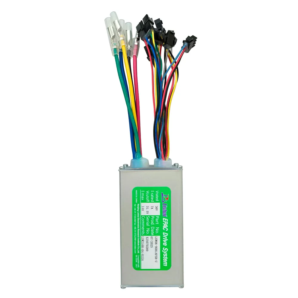 Electric Bike Brushless Motor Controller LSW06-90B1AFSB-U 36V 14A for Electric Scooters Fat Bike MTB Ebike Speed Controller
Electric Bike Brushless Motor Controller LSW06-90B1AFSB-U 36V 14A for Electric Scooters Fat Bike MTB Ebike Speed Controller