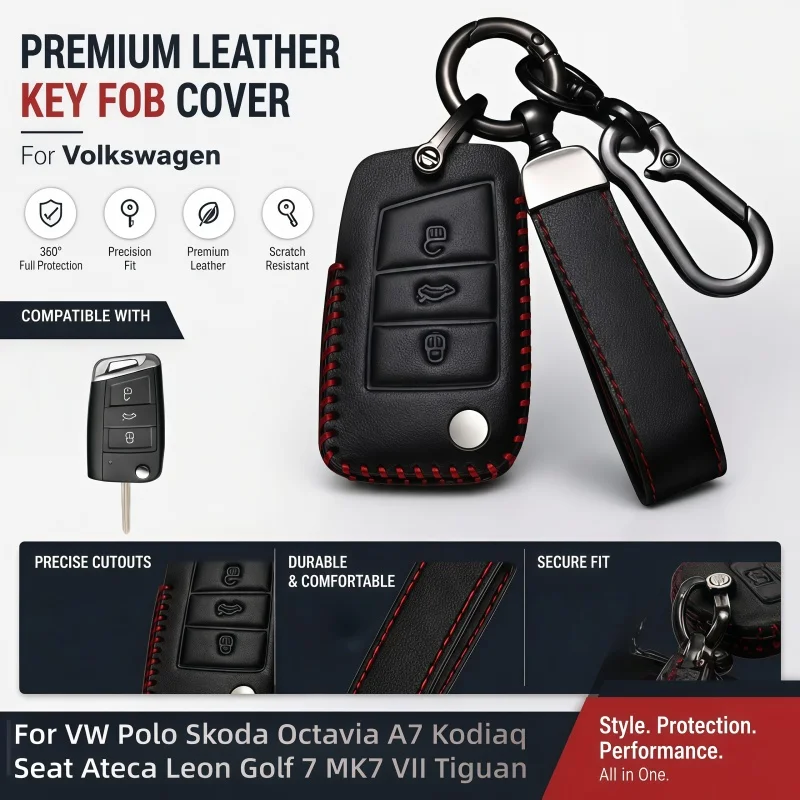 Car Key Cover Case Shell Fob Holder Protector For VW Polo Skoda Octavia A7 Kodiaq Seat Ateca Leon Golf 7 MK7 VII Tiguan
Car Key Cover Case Shell Fob Holder Protector For VW Polo Skoda Octavia A7 Kodiaq Seat Ateca Leon Golf 7 MK7 VII Tiguan