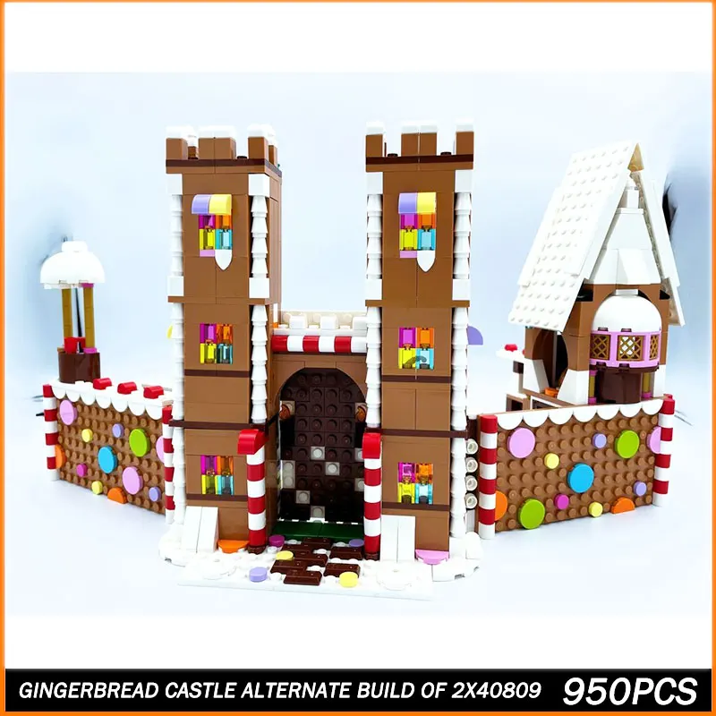 MOC пряничный замок, рождественская серия, креативные кирпичи, игрушки, модель, строительные блоки, детский подарок на день рождения для мальчиков, 950 шт.
MOC пряничный замок, рождественская серия, креативные кирпичи, игрушки, модель, строительные блоки, детский подарок на день рождения для мальчиков, 950 шт.