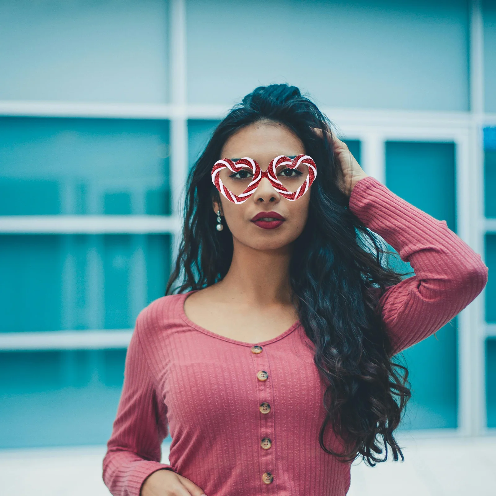 Heart Shaped Glasses Candy Colored Frames Lightweight Stylish Eyewear for Party Photo Props Valentines Day Fun Party
Heart Shaped Glasses Candy Colored Frames Lightweight Stylish Eyewear for Party Photo Props Valentines Day Fun Party