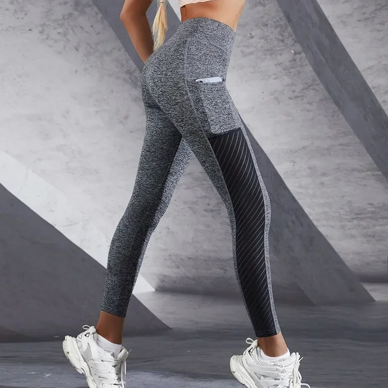 Breathable Mesh Pocket Yoga Pants High Waisted Hip Lifting Pant Four-way Stretch Sports and Fitness Yoga Pants Women's Leggings
Breathable Mesh Pocket Yoga Pants High Waisted Hip Lifting Pant Four-way Stretch Sports and Fitness Yoga Pants Women's Leggings