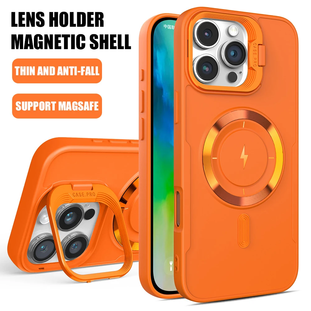 for Magsafe Wrist Strap Bracket Case for iPhone 16 15 17 Pro Max Air 13 14 11 12 Magnetic Lanyard Lens Stand Soft Silicone Cover
for Magsafe Wrist Strap Bracket Case for iPhone 16 15 17 Pro Max Air 13 14 11 12 Magnetic Lanyard Lens Stand Soft Silicone Cover