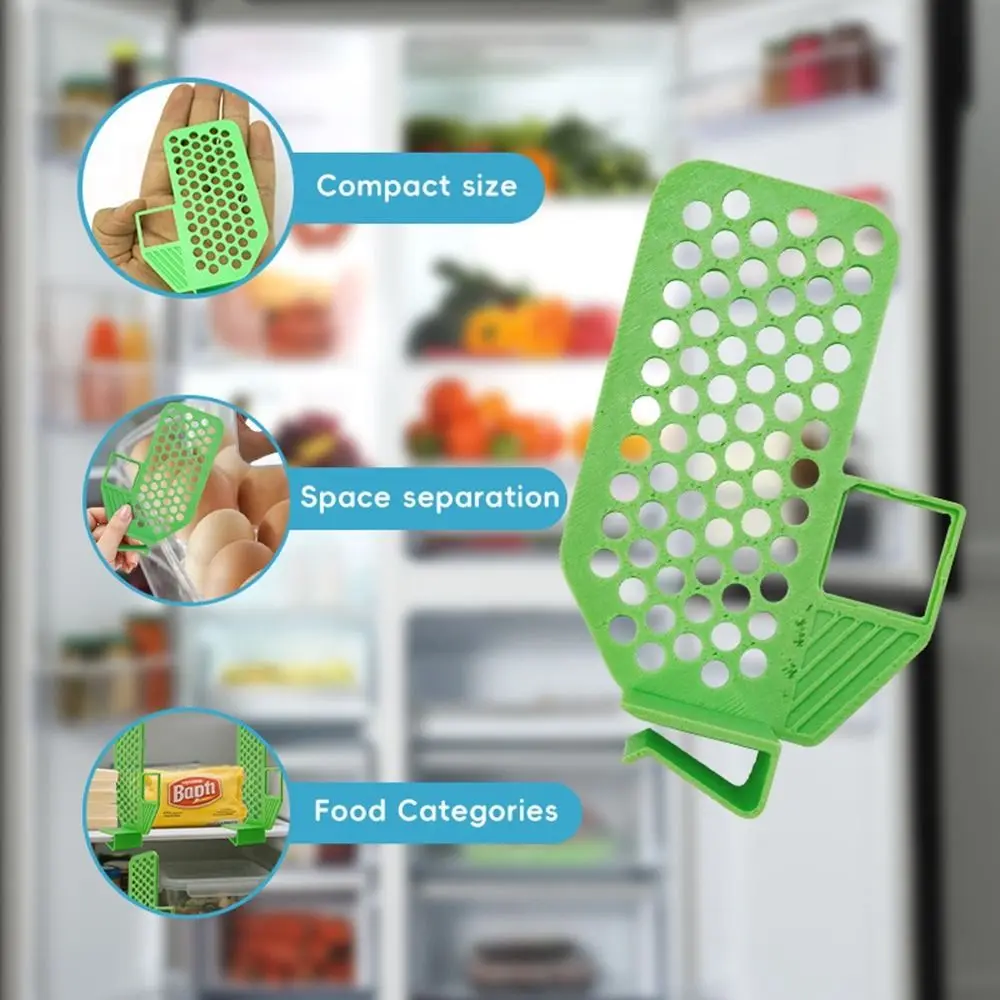 6Pcs Plastic Freezer Dividers Snap-On Space Allocator Refrigerator Partition Board Adjustable Refrigerator Divider Clip Kitchen
6Pcs Plastic Freezer Dividers Snap-On Space Allocator Refrigerator Partition Board Adjustable Refrigerator Divider Clip Kitchen