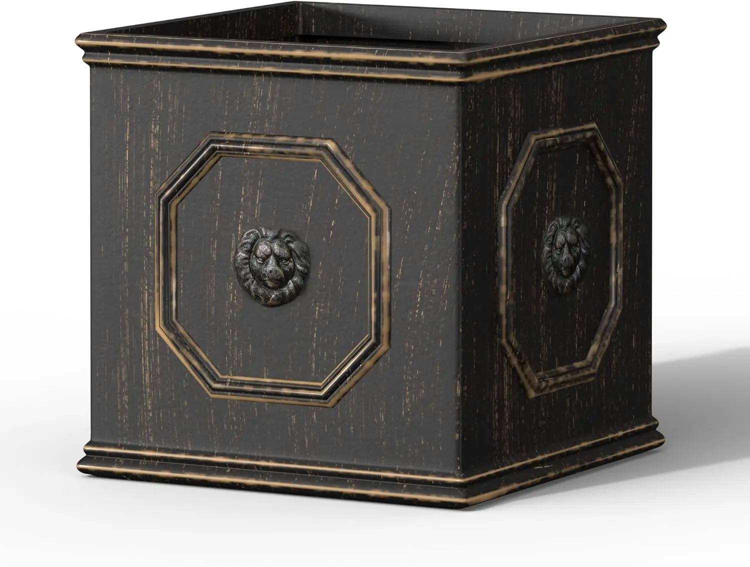 Lion Head Concrete Planter with Drainage Hole, Classic English Style for Indoor Outdoor Garden, 12.6 Inch Bronze
Lion Head Concrete Planter with Drainage Hole, Classic English Style for Indoor Outdoor Garden, 12.6 Inch Bronze