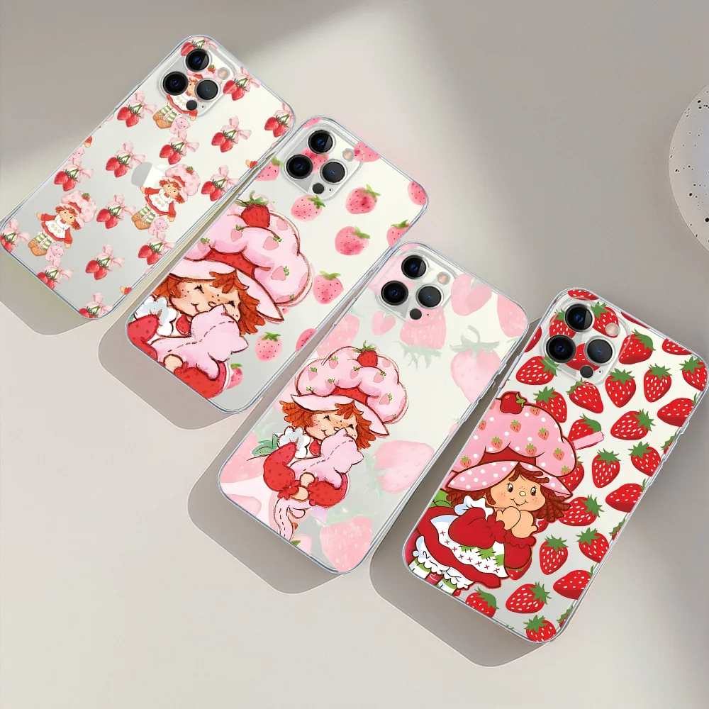 Strawberry Shortcake Phone Case For iPhone 16 15 14 11 12 13 Mini Pro XS Max Cover 6 7 8 Plus X Funda Shell
Strawberry Shortcake Phone Case For iPhone 16 15 14 11 12 13 Mini Pro XS Max Cover 6 7 8 Plus X Funda Shell