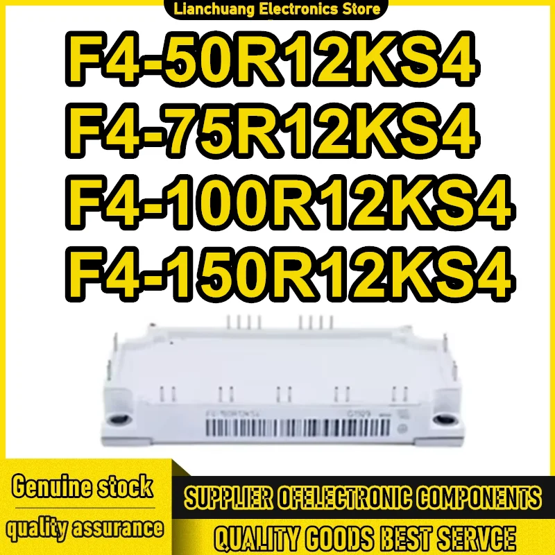 New F4-100R12KS4 F4-150R12KS4 F4-50R12KS4 F4-75R12KS4 Original Power Module Integrated Circuits
New F4-100R12KS4 F4-150R12KS4 F4-50R12KS4 F4-75R12KS4 Original Power Module Integrated Circuits