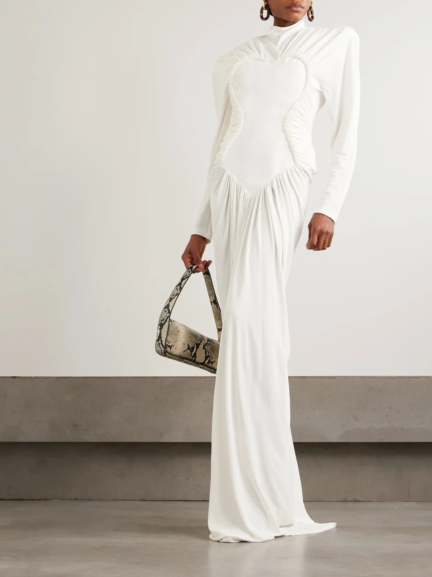 2026 Women Celebrity Sexy Long Sleeve O Neck Ruched White Maxi Long Dress Elegant Evening Club Party Outfit
2026 Women Celebrity Sexy Long Sleeve O Neck Ruched White Maxi Long Dress Elegant Evening Club Party Outfit