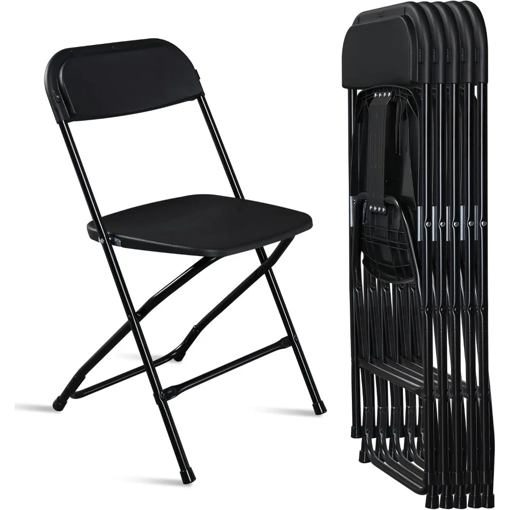 6pcs Folding Chair, Plastic Chairs with 330-Pound Capacity, Easy to Fold and Store Suitable for Indoor & Outdoor, Wedding, Party
6pcs Folding Chair, Plastic Chairs with 330-Pound Capacity, Easy to Fold and Store Suitable for Indoor & Outdoor, Wedding, Party