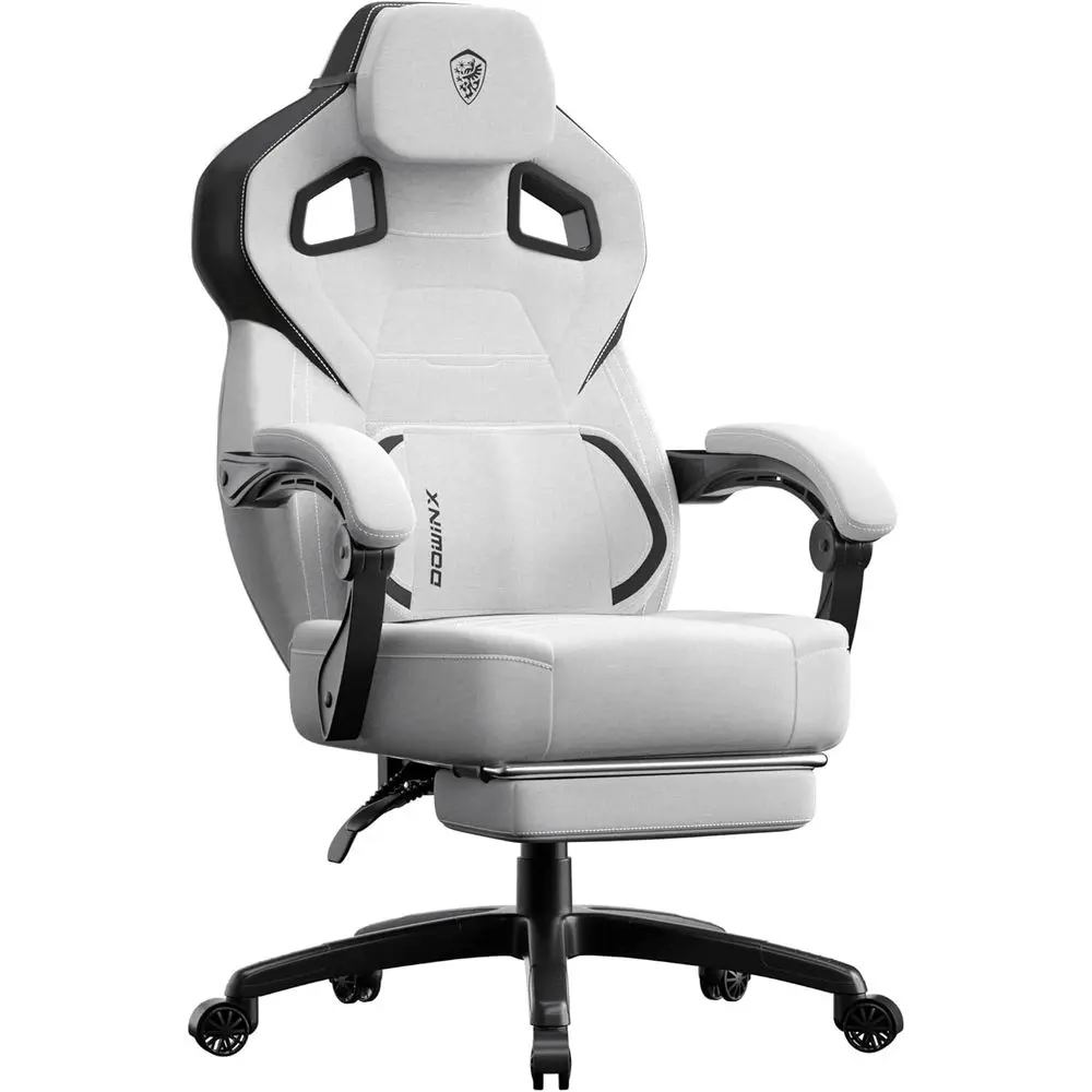 abric Gaming Chair with ootrest, Big and Tall Gamer Chair with Lumbar Support, Wide Back Computer Chair or Heavy People, Grey
abric Gaming Chair with ootrest, Big and Tall Gamer Chair with Lumbar Support, Wide Back Computer Chair or Heavy People, Grey