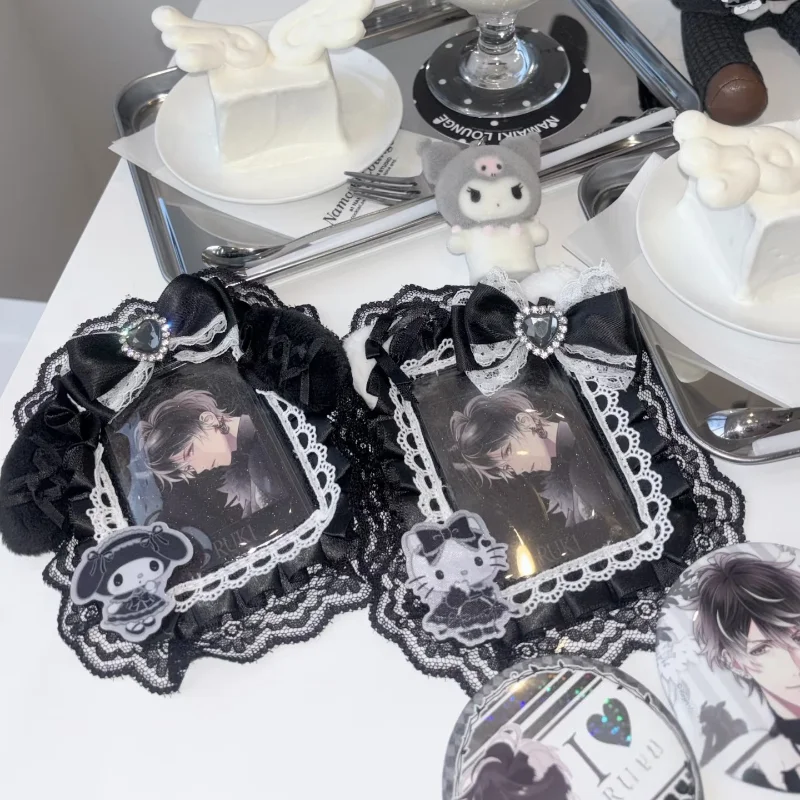Новый Hello Kitty Cinnamoroll My Melody Kuromi Dark Lace Защитный чехол для карты с подвеской Kawaii Портативный чехол Защитный чехол Подарок
Новый Hello Kitty Cinnamoroll My Melody Kuromi Dark Lace Защитный чехол для карты с подвеской Kawaii Портативный чехол Защитный чехол Подарок