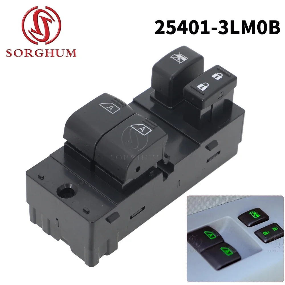 Electric Power Window Master Switch Lifter Control for Nissan NV200 350Z 2003-2008 25401-CD02D 25401-CD000 254013LM0B 254013LM0B
Electric Power Window Master Switch Lifter Control for Nissan NV200 350Z 2003-2008 25401-CD02D 25401-CD000 254013LM0B 254013LM0B