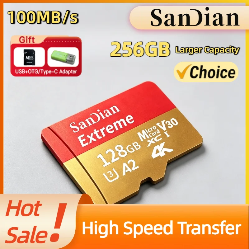 Titan 256GB For PC Smartphone Micro TF SD Card SD Flash Cards Memory Card High Speed UHS 1 Class 10 Storage
Titan 256GB For PC Smartphone Micro TF SD Card SD Flash Cards Memory Card High Speed UHS 1 Class 10 Storage