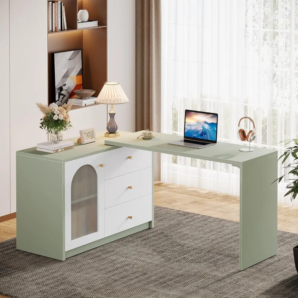 L-образный компьютерный стол с ящиками, современный угловой стол для домашнего офиса с двусторонним шкафом для хранения, длинный письменный стол для учебы
L-образный компьютерный стол с ящиками, современный угловой стол для домашнего офиса с двусторонним шкафом для хранения, длинный письменный стол для учебы